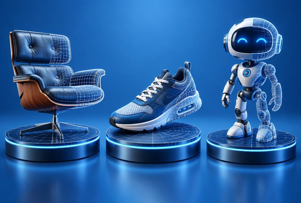 3D render style preview for 3D Studio Complete