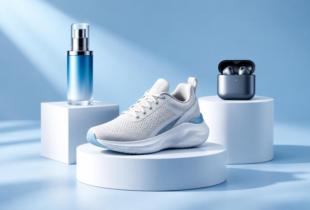 Product photography style preview for E-commerce Product Suite
