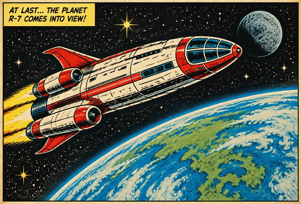 Comic book style preview for Comic Panel Builder — Stable Diffusion